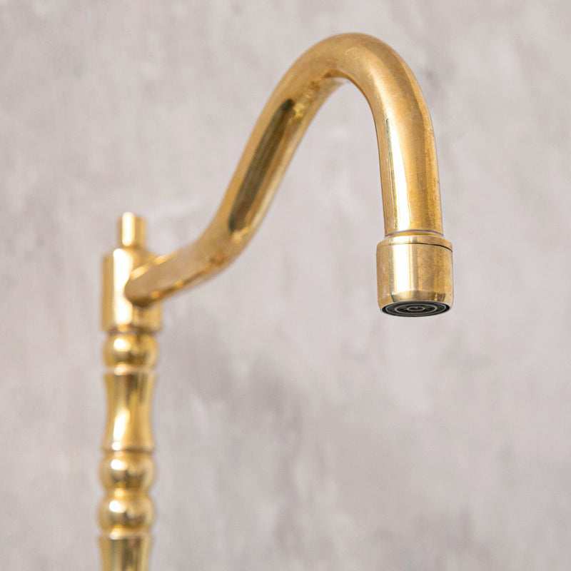 Elegantly Designed Wall-Mounted Brass Faucet - BRASSMA