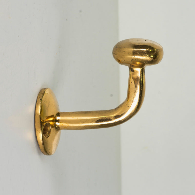 Unlacquered Brass Hooks Set Of Brass Wall Hangers