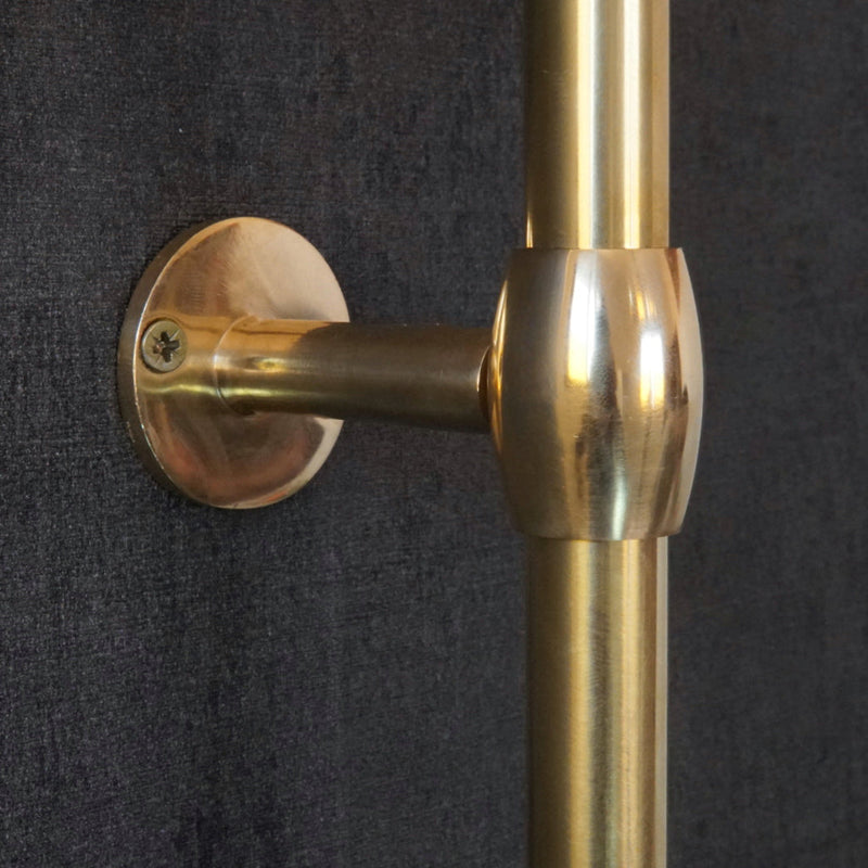 Unlacquered Brass Shower System With Tube Filler - BRASSMA