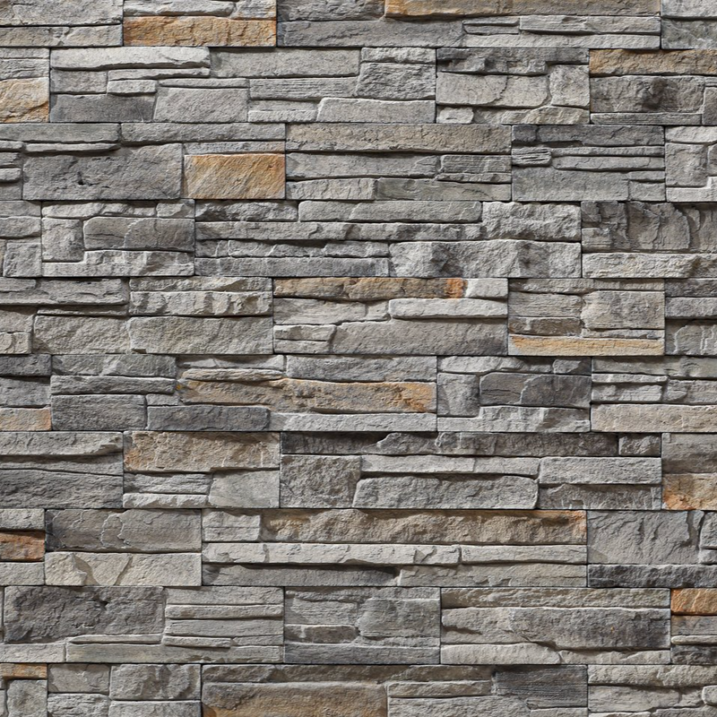 Pratico ash manufactured stone siding 318800 product shot