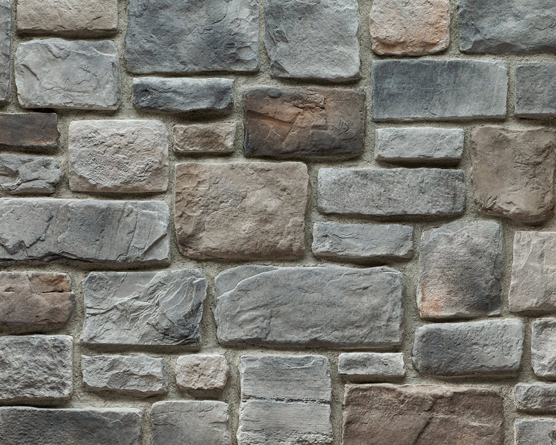 Tabula Manufactured Stone Siding Ash handmade 101224 photo shot