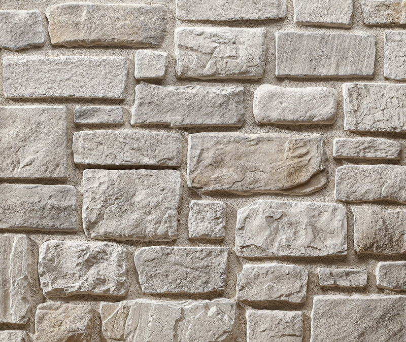 Tabula Manufactured Stone Siding Pearl handmade 318802 product shot