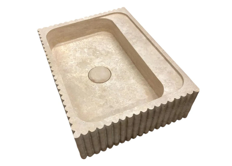 beige-travertine-rectangular-wall-mount-bathroom-sink-fluted-w17-7-l23-6-h61