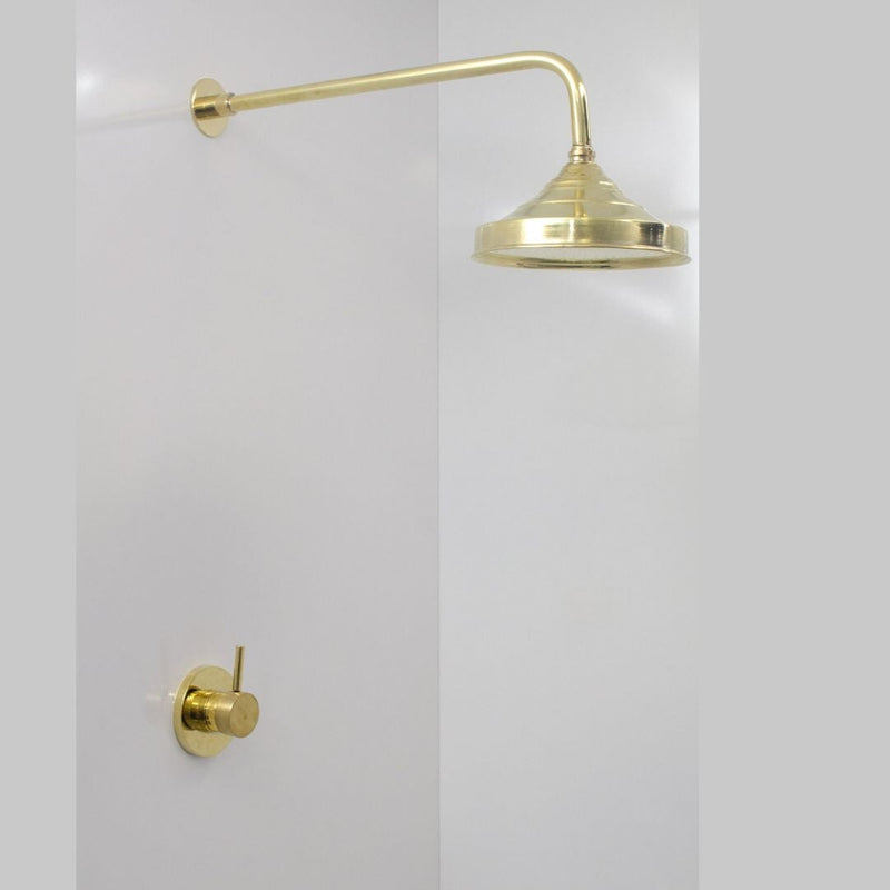 Brass shower - Antique Brass Shower Fixtures