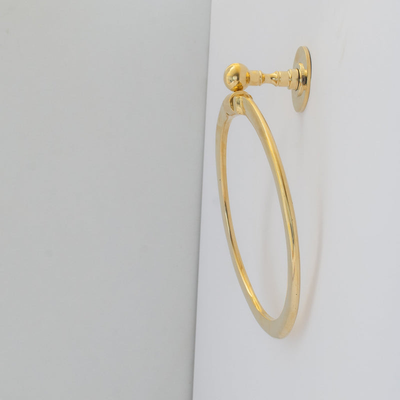 Brass Towel Ring - Bathroom Towel Holder