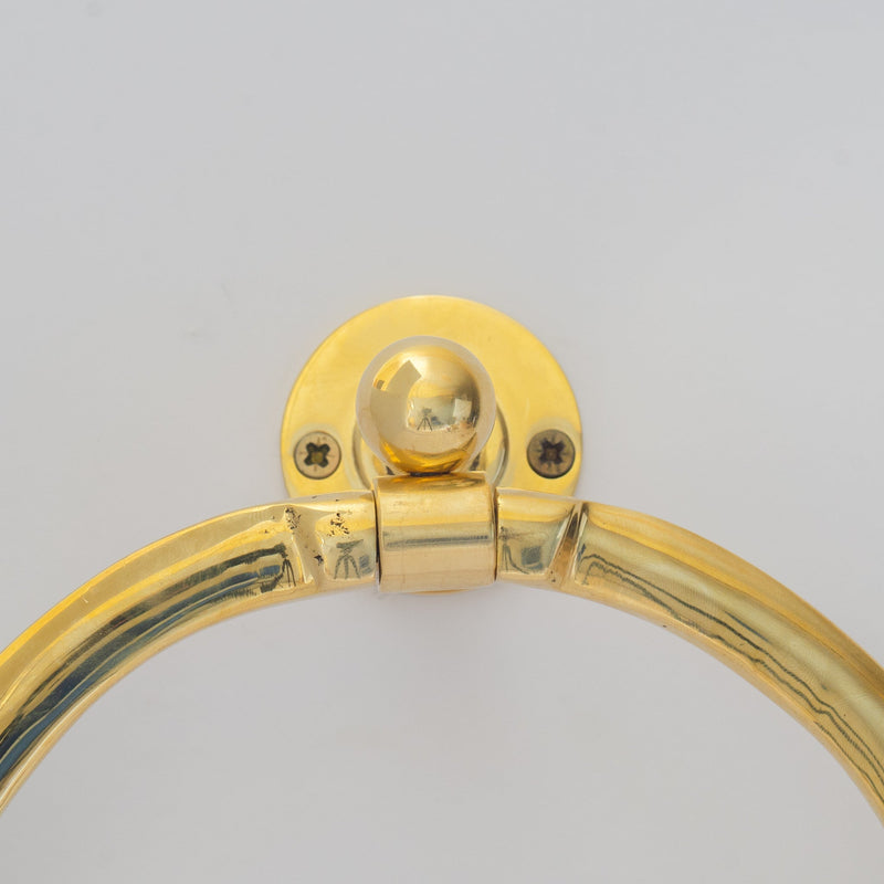 Brass Towel Ring - Bathroom Towel Holder