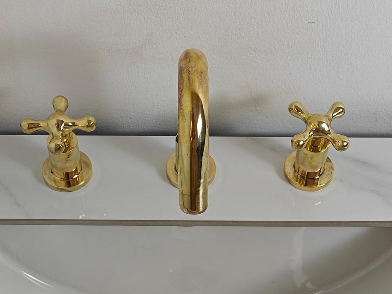 Unlacquered Brass Vanity Faucet