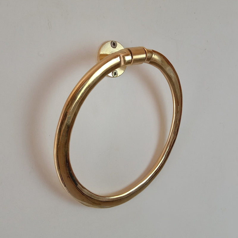 Wall Mounted Solid Brass Towel Ring