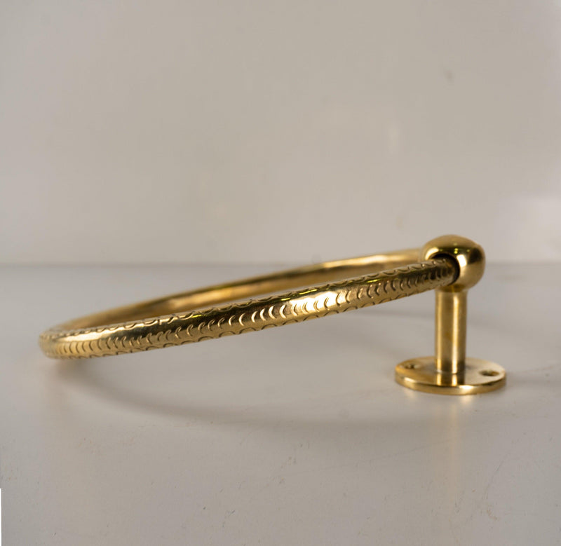 Solid Brass Towel Ring For Bathroom