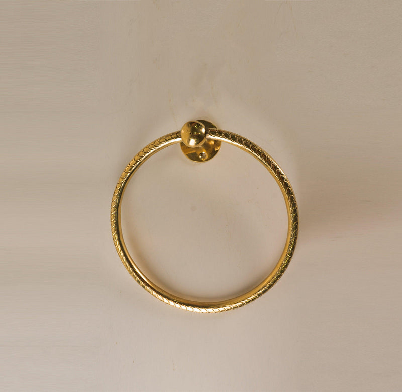 Solid Brass Towel Ring For Bathroom