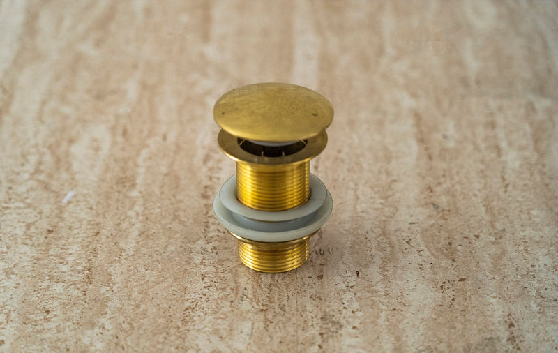 Solid Brass Pop up Drain Sink 1-1/4 Bathroom sink