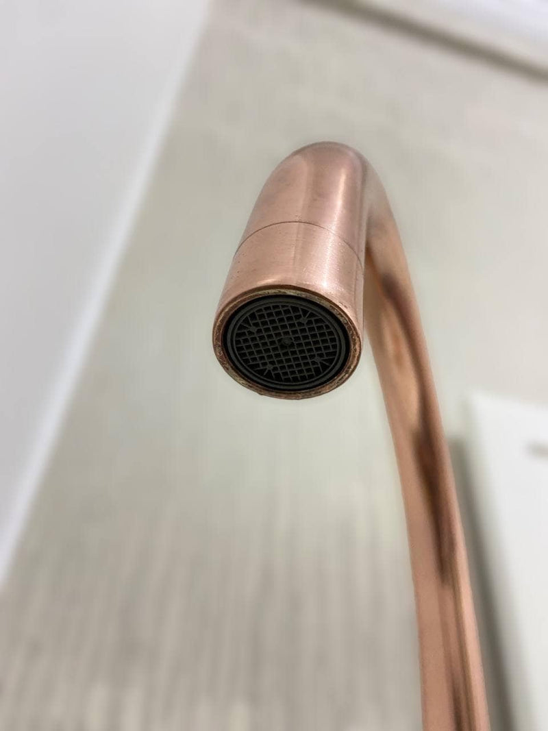 Copper Kitchen Mixer Tap Single Handle - Stylish and Functional Copper Faucet"