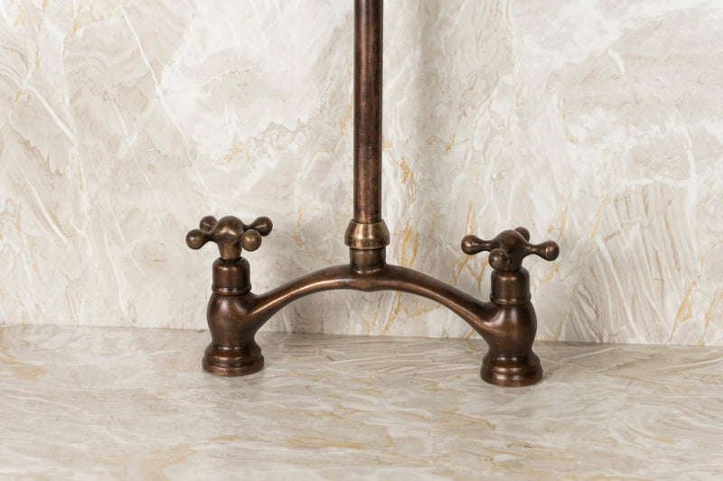 Oil Rubbed Bronze Kitchen Faucet for Farmhouse Sink