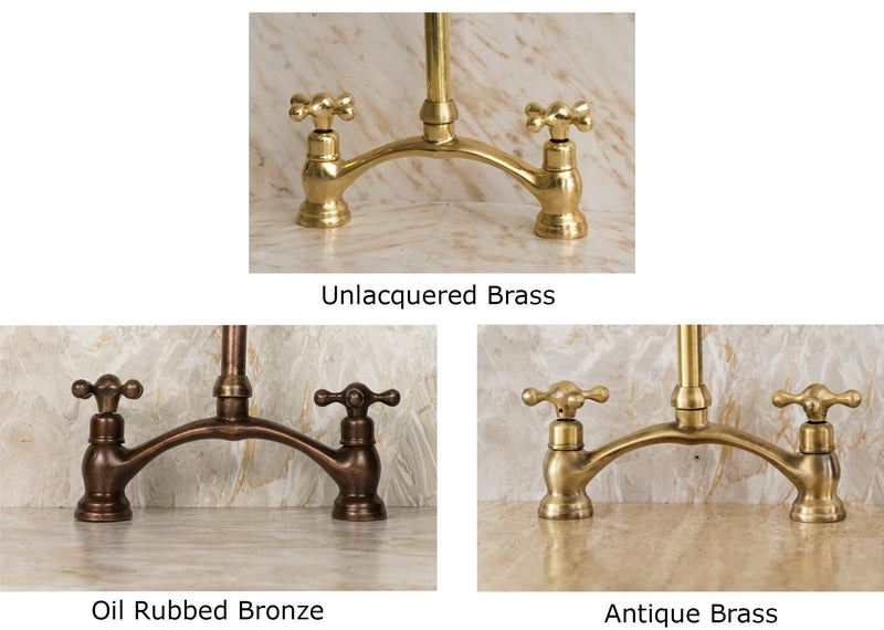 Oil Rubbed Bronze Kitchen Faucet for Farmhouse Sink