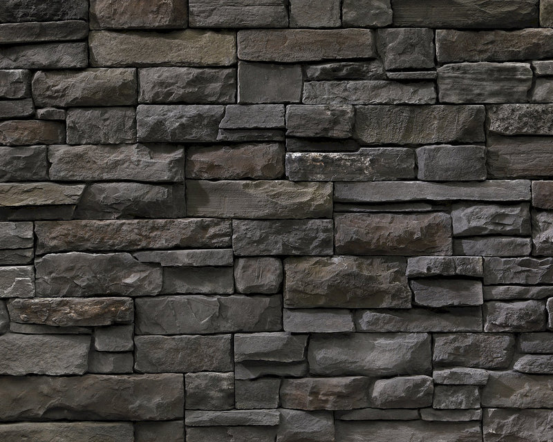 kronos anthracite manufactured stone siding 101270 product shot