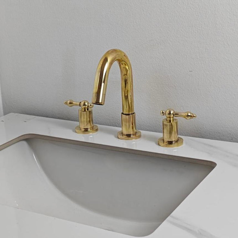 Unlacquered Brass Vanity Faucet