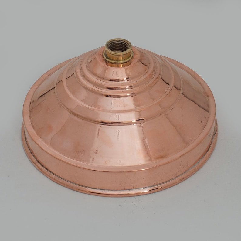 Rain Shower Head, Copper Showerhead, Large Round Showerhead, Works Outdoor