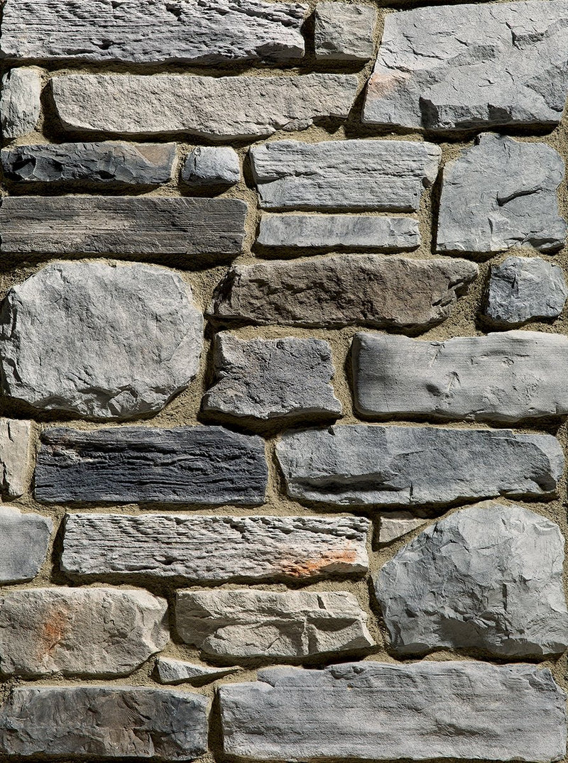 santorini silver manufactured stone siding 317890 product shot