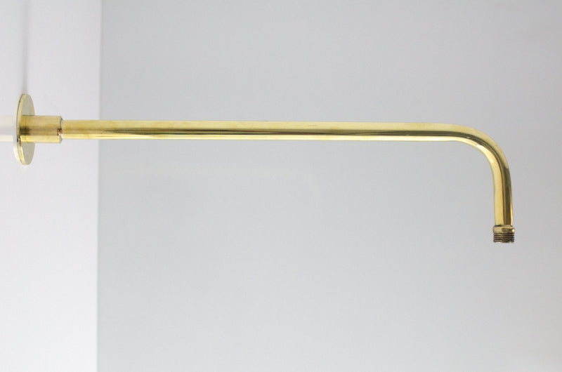 Unlacquered Brass Shower - Rain Shower Set