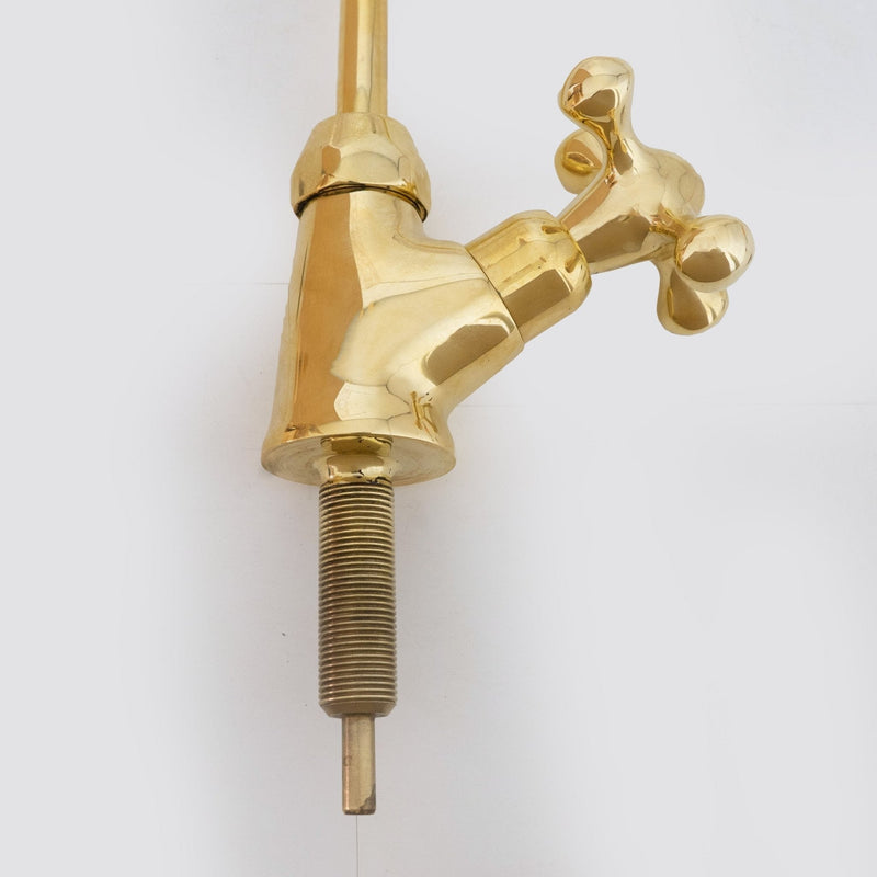 Unlacquered Brass Water Dispenser Kitchen Faucet, Cold Water Single Hole