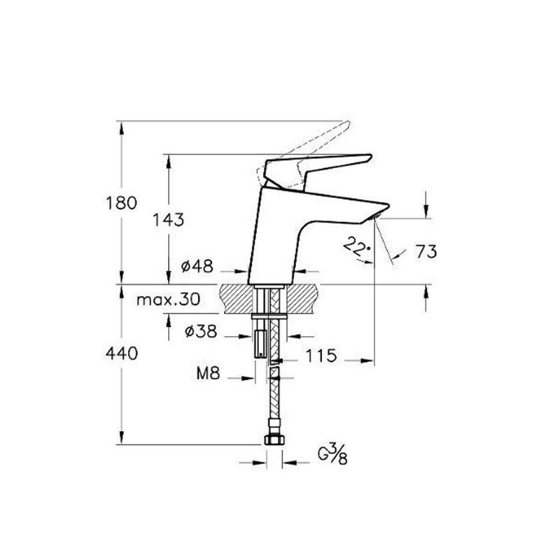 Artema Solid S Bathroom Faucet